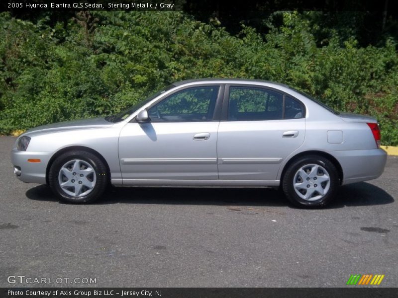 Sterling Metallic / Gray 2005 Hyundai Elantra GLS Sedan