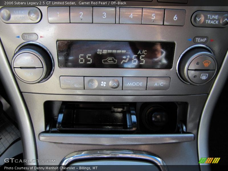 Garnet Red Pearl / Off-Black 2006 Subaru Legacy 2.5 GT Limited Sedan