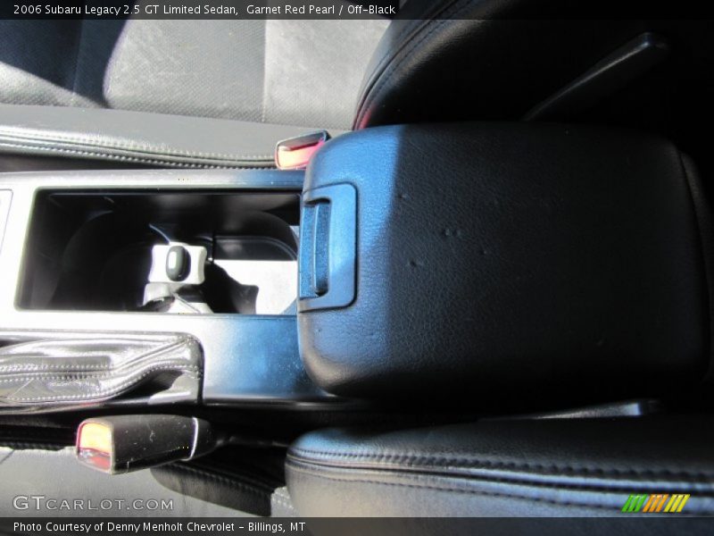 Garnet Red Pearl / Off-Black 2006 Subaru Legacy 2.5 GT Limited Sedan