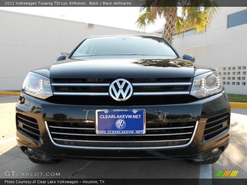 Black / Black Anthracite 2011 Volkswagen Touareg TDI Lux 4XMotion