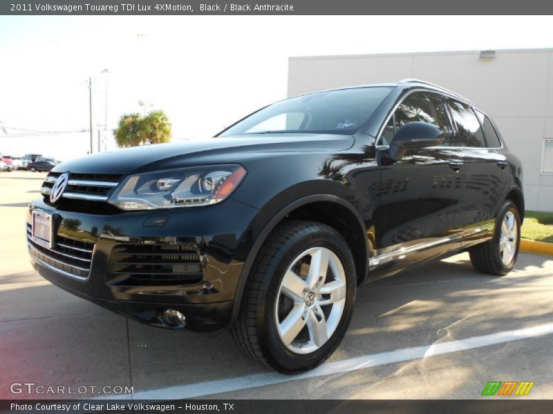Black / Black Anthracite 2011 Volkswagen Touareg TDI Lux 4XMotion