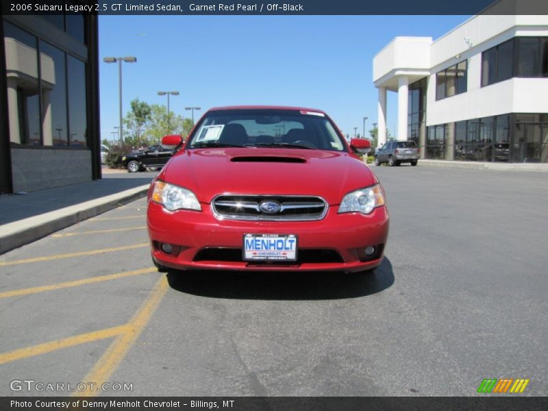 Garnet Red Pearl / Off-Black 2006 Subaru Legacy 2.5 GT Limited Sedan