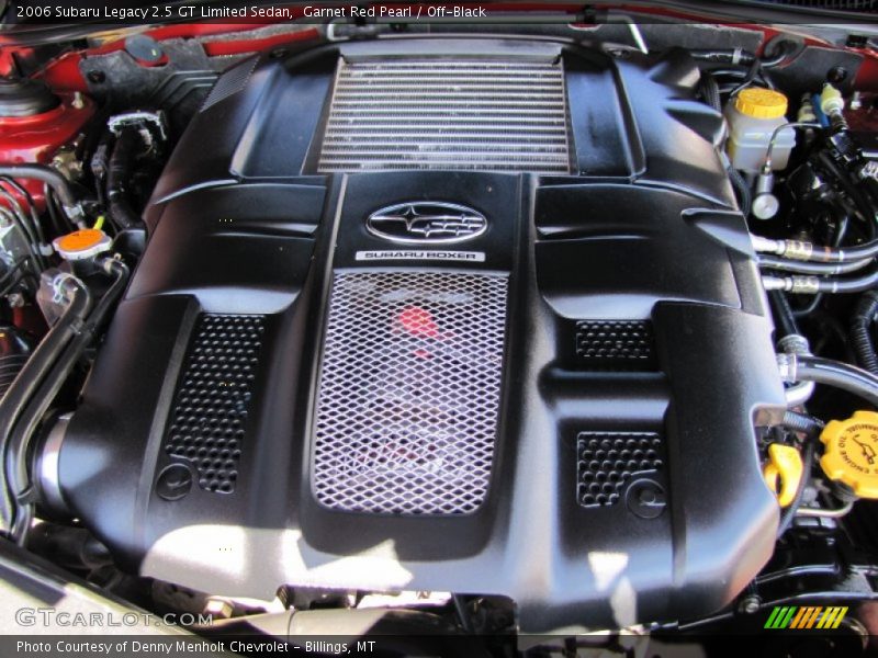 Garnet Red Pearl / Off-Black 2006 Subaru Legacy 2.5 GT Limited Sedan