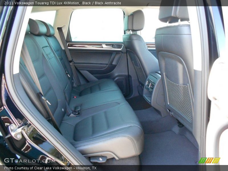  2011 Touareg TDI Lux 4XMotion Black Anthracite Interior