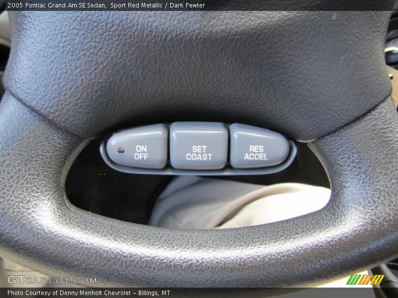 Sport Red Metallic / Dark Pewter 2005 Pontiac Grand Am SE Sedan