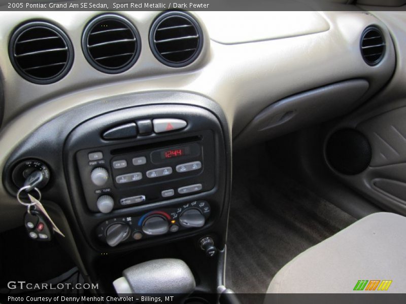Sport Red Metallic / Dark Pewter 2005 Pontiac Grand Am SE Sedan