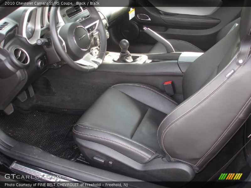  2010 Camaro SS/RS Coupe Black Interior