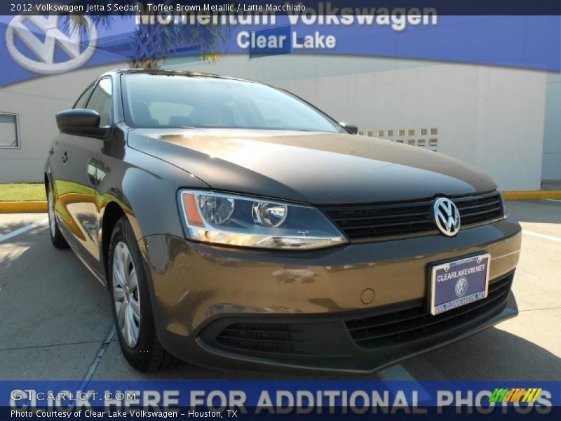 Toffee Brown Metallic / Latte Macchiato 2012 Volkswagen Jetta S Sedan