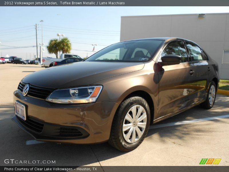 Toffee Brown Metallic / Latte Macchiato 2012 Volkswagen Jetta S Sedan