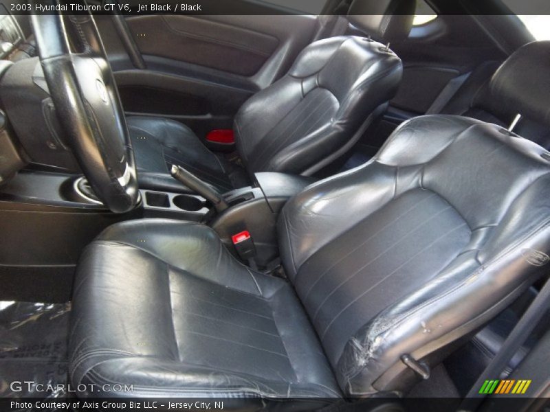  2003 Tiburon GT V6 Black Interior