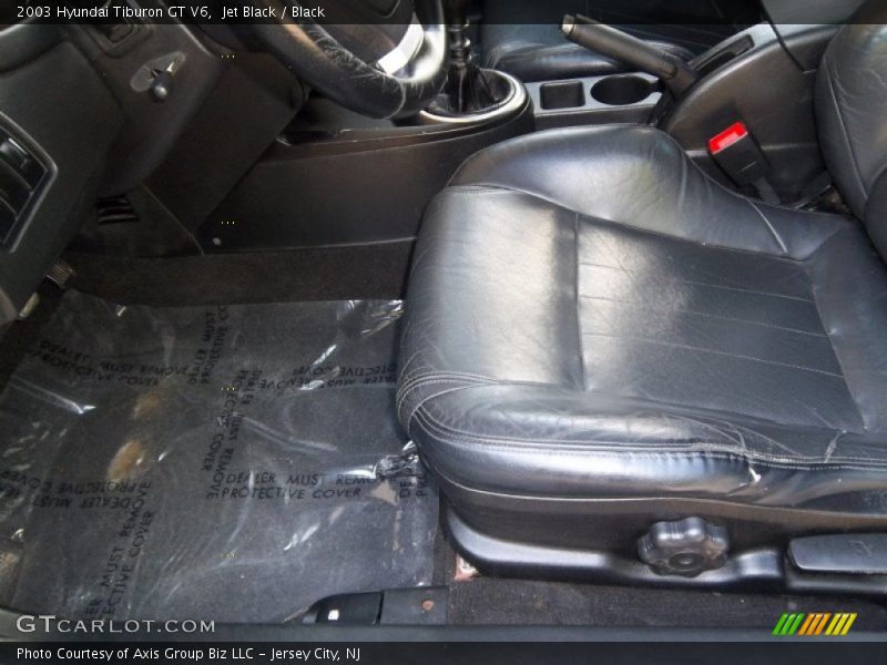 Jet Black / Black 2003 Hyundai Tiburon GT V6
