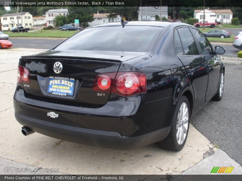 Black / Titan Black 2010 Volkswagen Jetta Wolfsburg Edition Sedan