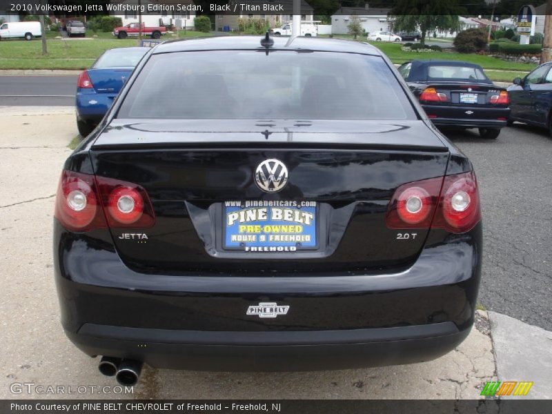 Black / Titan Black 2010 Volkswagen Jetta Wolfsburg Edition Sedan