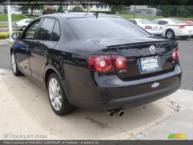 Black / Titan Black 2010 Volkswagen Jetta Wolfsburg Edition Sedan