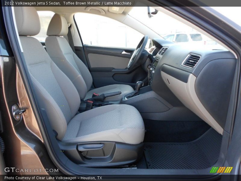  2012 Jetta S Sedan Latte Macchiato Interior