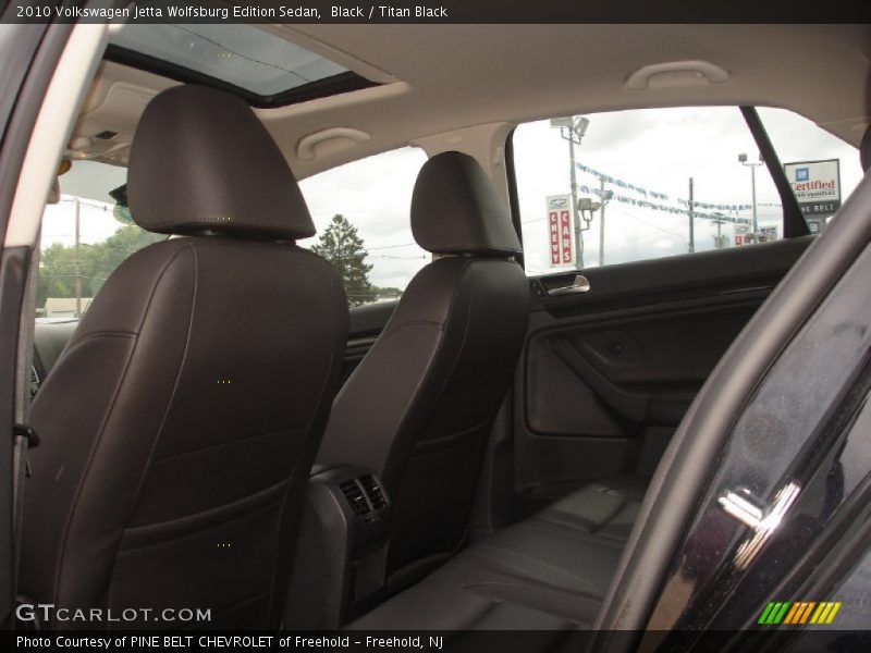 Black / Titan Black 2010 Volkswagen Jetta Wolfsburg Edition Sedan