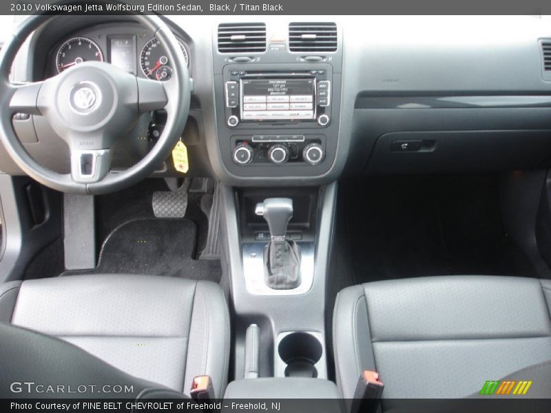Black / Titan Black 2010 Volkswagen Jetta Wolfsburg Edition Sedan