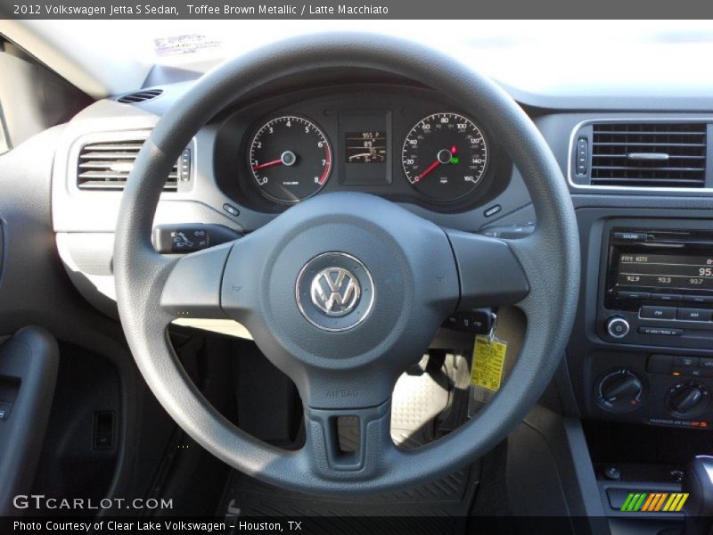  2012 Jetta S Sedan Steering Wheel