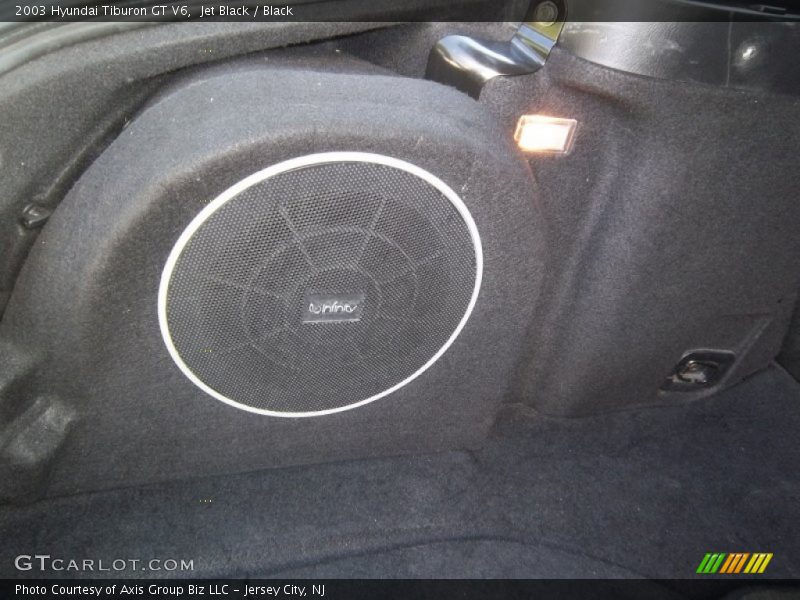 Jet Black / Black 2003 Hyundai Tiburon GT V6