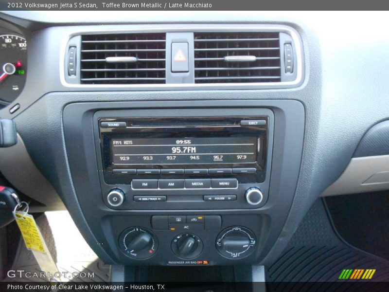Controls of 2012 Jetta S Sedan