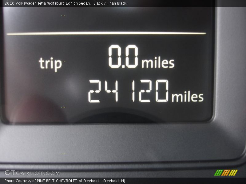 Black / Titan Black 2010 Volkswagen Jetta Wolfsburg Edition Sedan