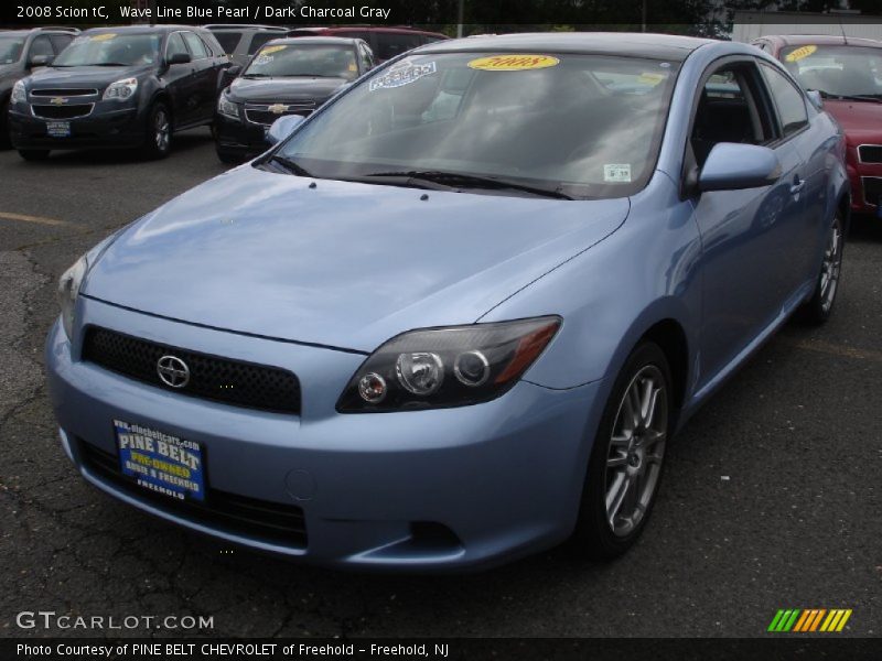 Wave Line Blue Pearl / Dark Charcoal Gray 2008 Scion tC
