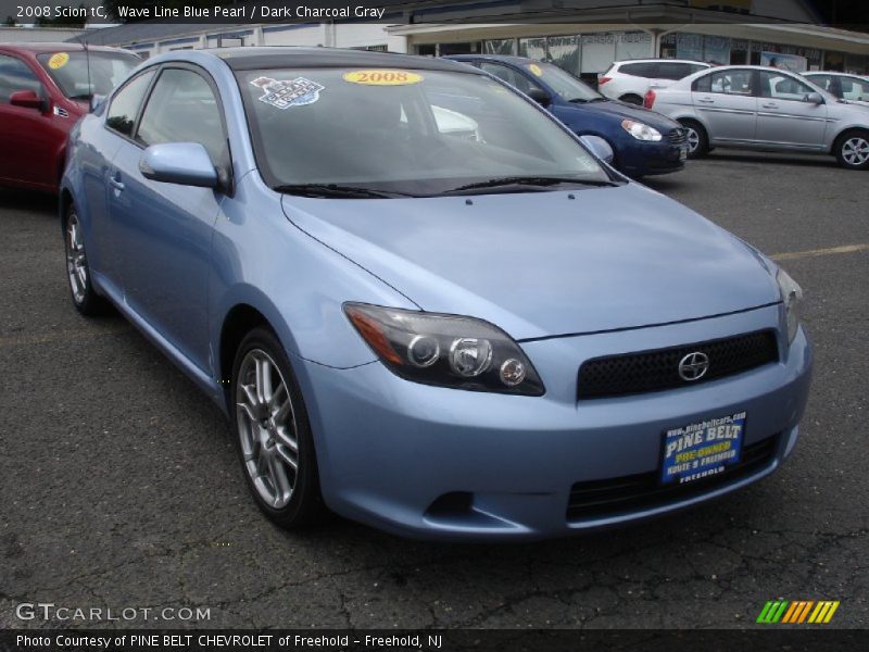 Wave Line Blue Pearl / Dark Charcoal Gray 2008 Scion tC