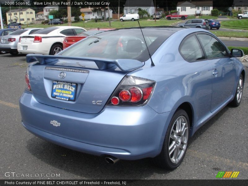 Wave Line Blue Pearl / Dark Charcoal Gray 2008 Scion tC