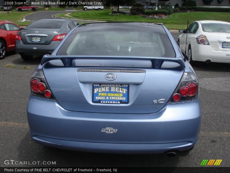 Wave Line Blue Pearl / Dark Charcoal Gray 2008 Scion tC
