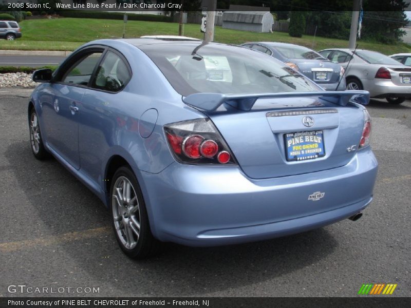 Wave Line Blue Pearl / Dark Charcoal Gray 2008 Scion tC