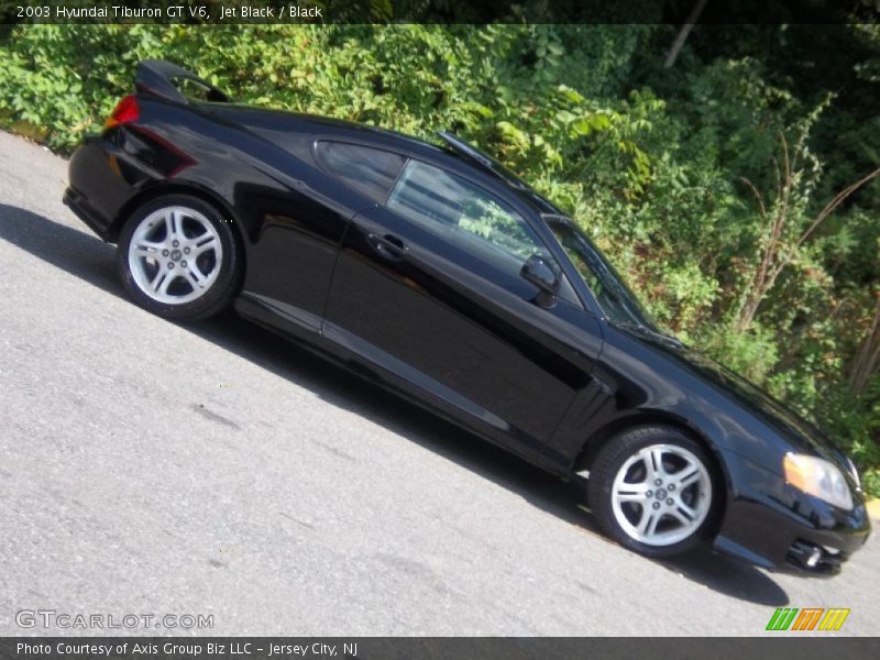 Jet Black / Black 2003 Hyundai Tiburon GT V6