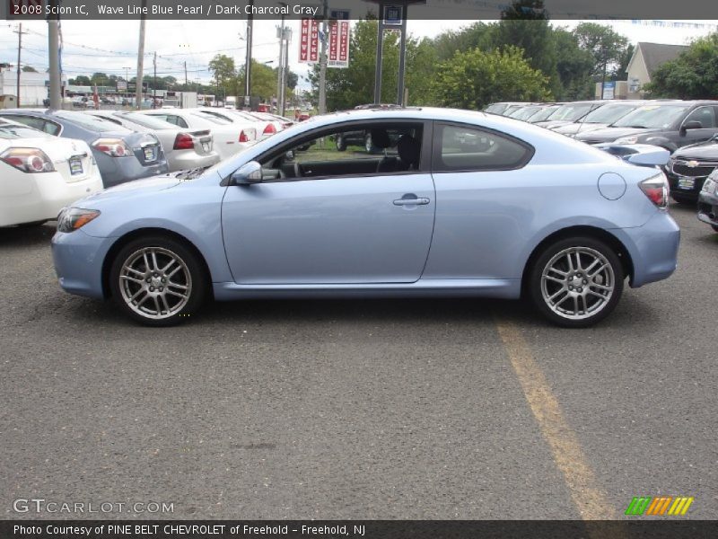Wave Line Blue Pearl / Dark Charcoal Gray 2008 Scion tC