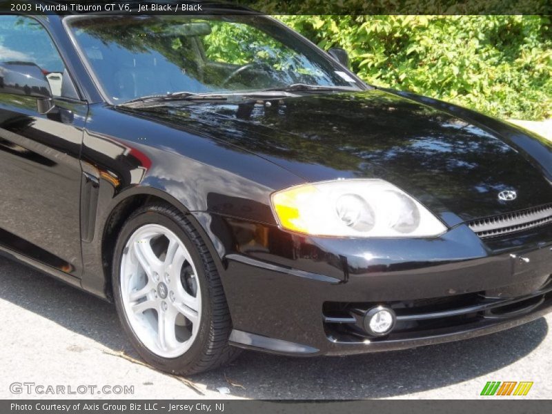 Jet Black / Black 2003 Hyundai Tiburon GT V6