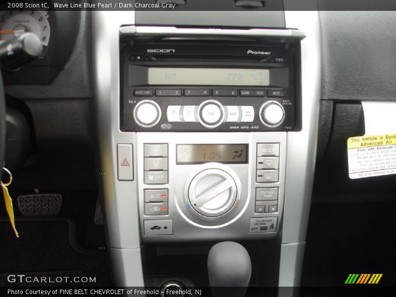 Wave Line Blue Pearl / Dark Charcoal Gray 2008 Scion tC