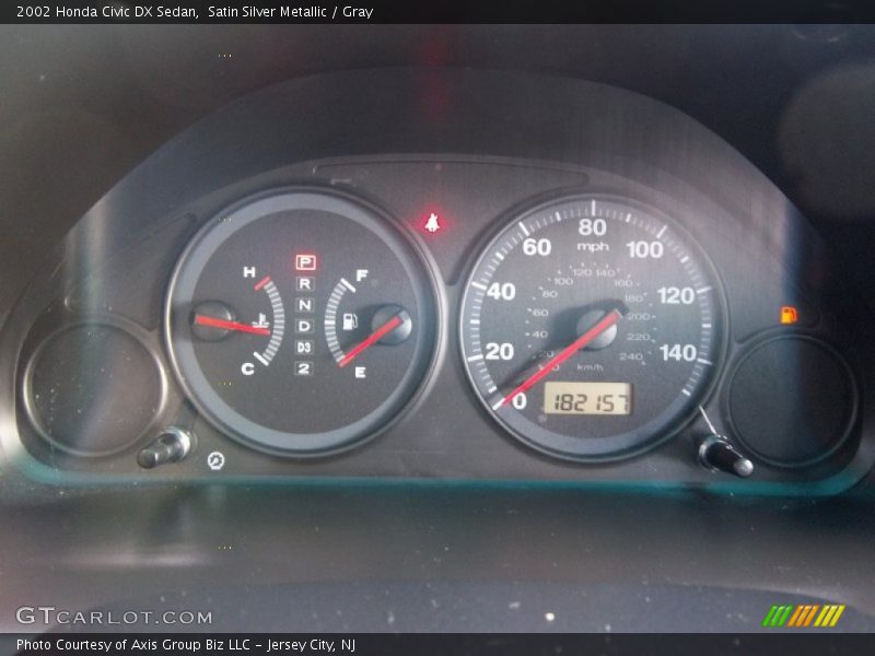  2002 Civic DX Sedan DX Sedan Gauges