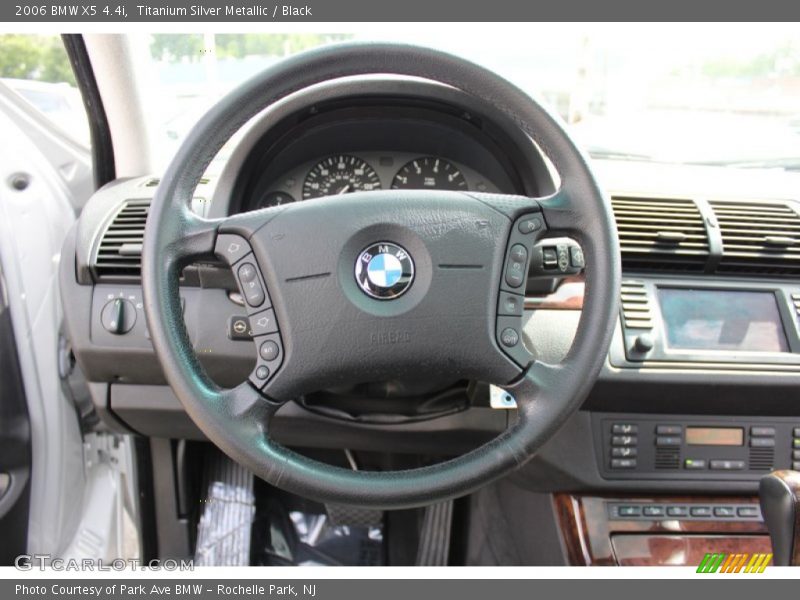 Titanium Silver Metallic / Black 2006 BMW X5 4.4i