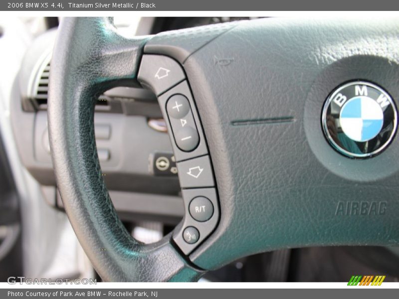 Titanium Silver Metallic / Black 2006 BMW X5 4.4i