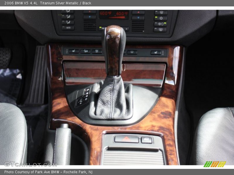 Titanium Silver Metallic / Black 2006 BMW X5 4.4i