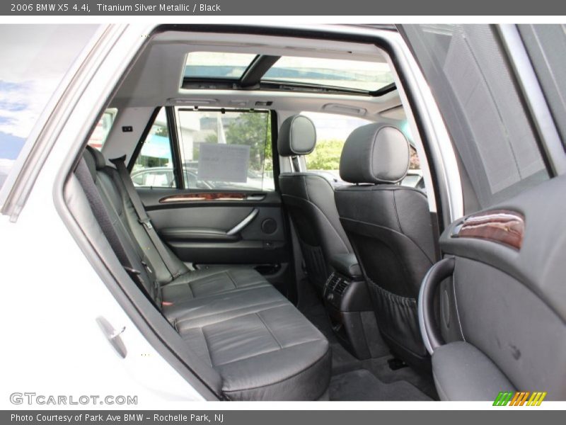 Titanium Silver Metallic / Black 2006 BMW X5 4.4i