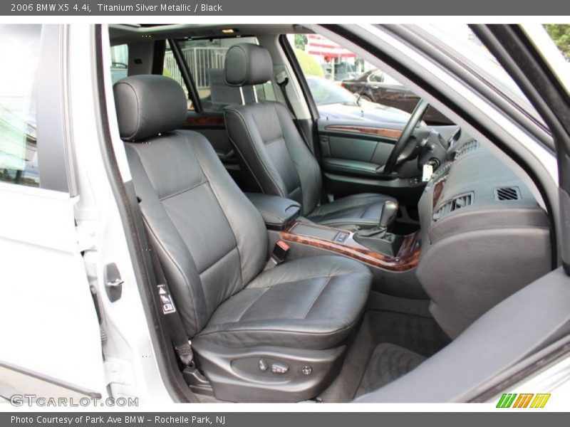Titanium Silver Metallic / Black 2006 BMW X5 4.4i