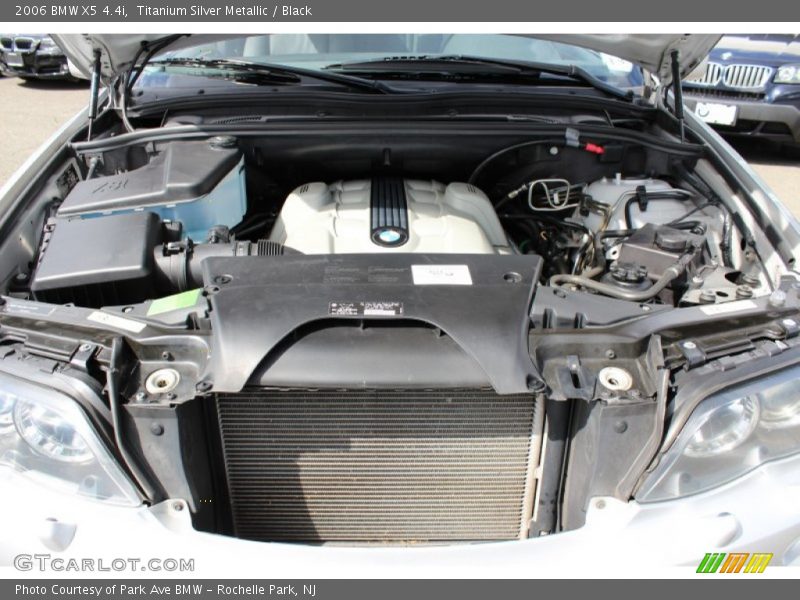 Titanium Silver Metallic / Black 2006 BMW X5 4.4i