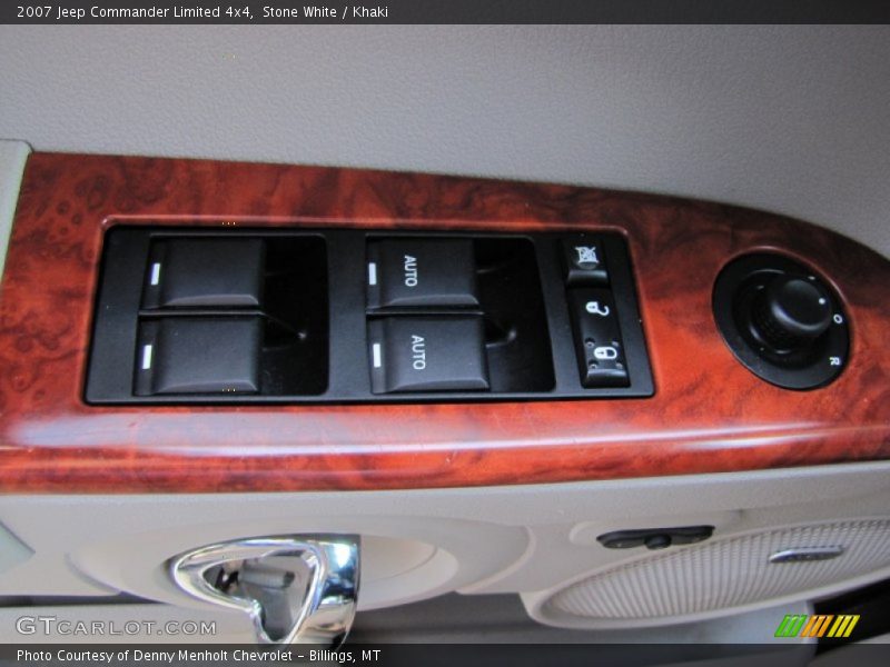 Stone White / Khaki 2007 Jeep Commander Limited 4x4