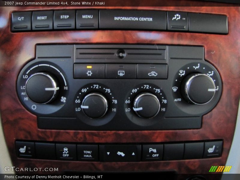 Stone White / Khaki 2007 Jeep Commander Limited 4x4