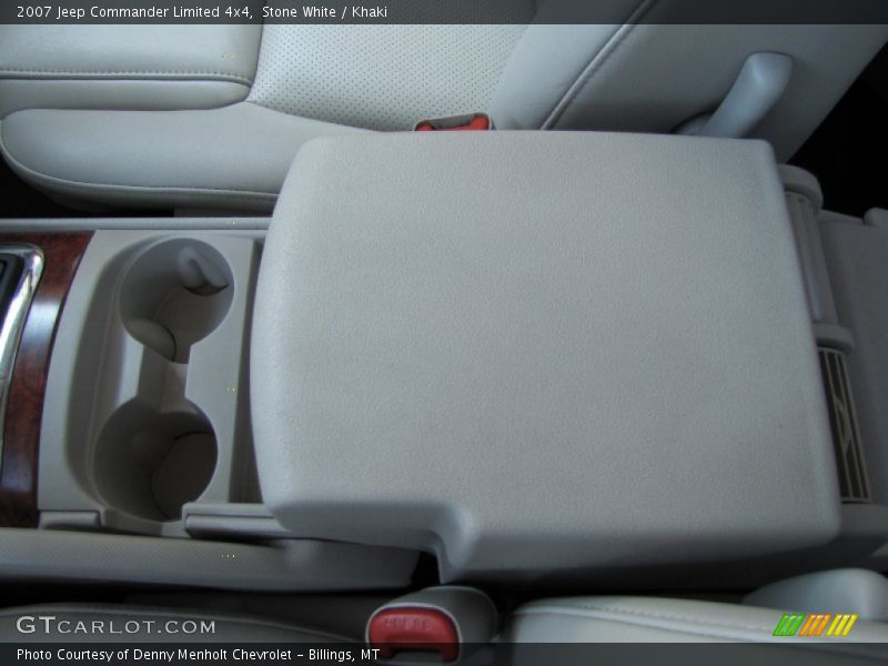 Stone White / Khaki 2007 Jeep Commander Limited 4x4