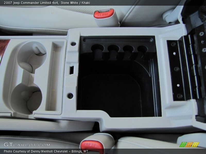 Stone White / Khaki 2007 Jeep Commander Limited 4x4