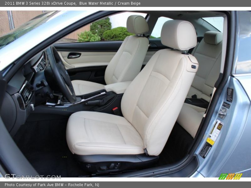  2011 3 Series 328i xDrive Coupe Cream Beige Interior