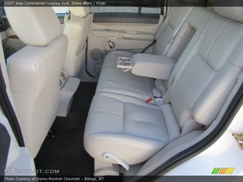 Stone White / Khaki 2007 Jeep Commander Limited 4x4