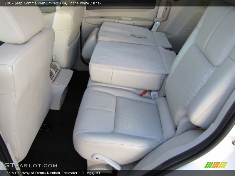 Stone White / Khaki 2007 Jeep Commander Limited 4x4