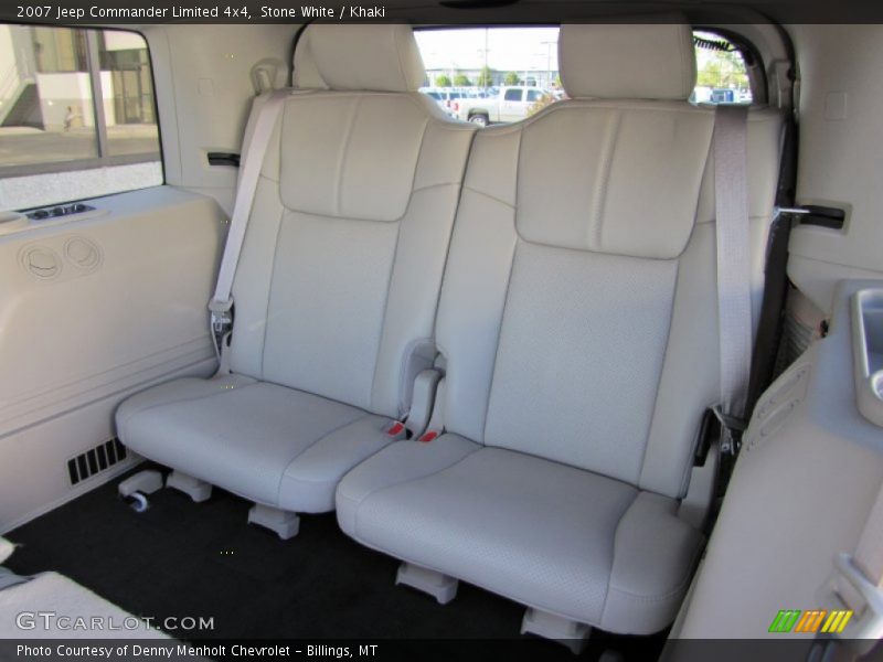 Stone White / Khaki 2007 Jeep Commander Limited 4x4