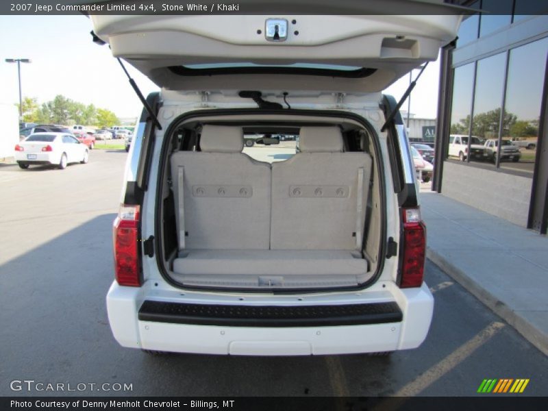 Stone White / Khaki 2007 Jeep Commander Limited 4x4